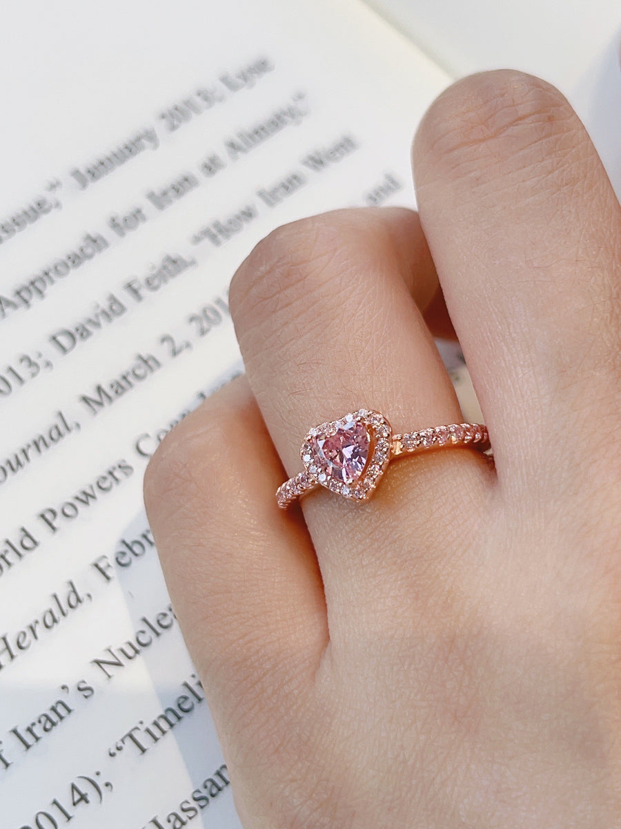 Elevated Heart Ring collection