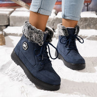 Caitlin Boots in Blue