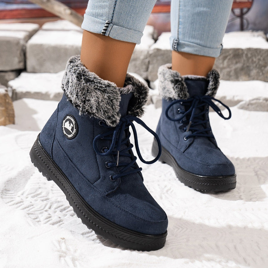 Caitlin Boots in Blue