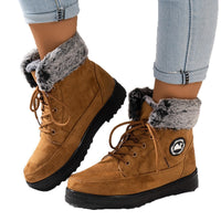 Caitlin Boots in Light Grey