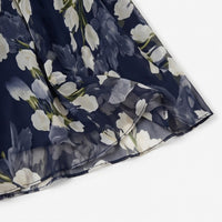 Calanthe Women's Floral Midi Dress Navy