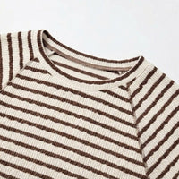 Caldene Women's Striped Relaxed Fit Knit Top