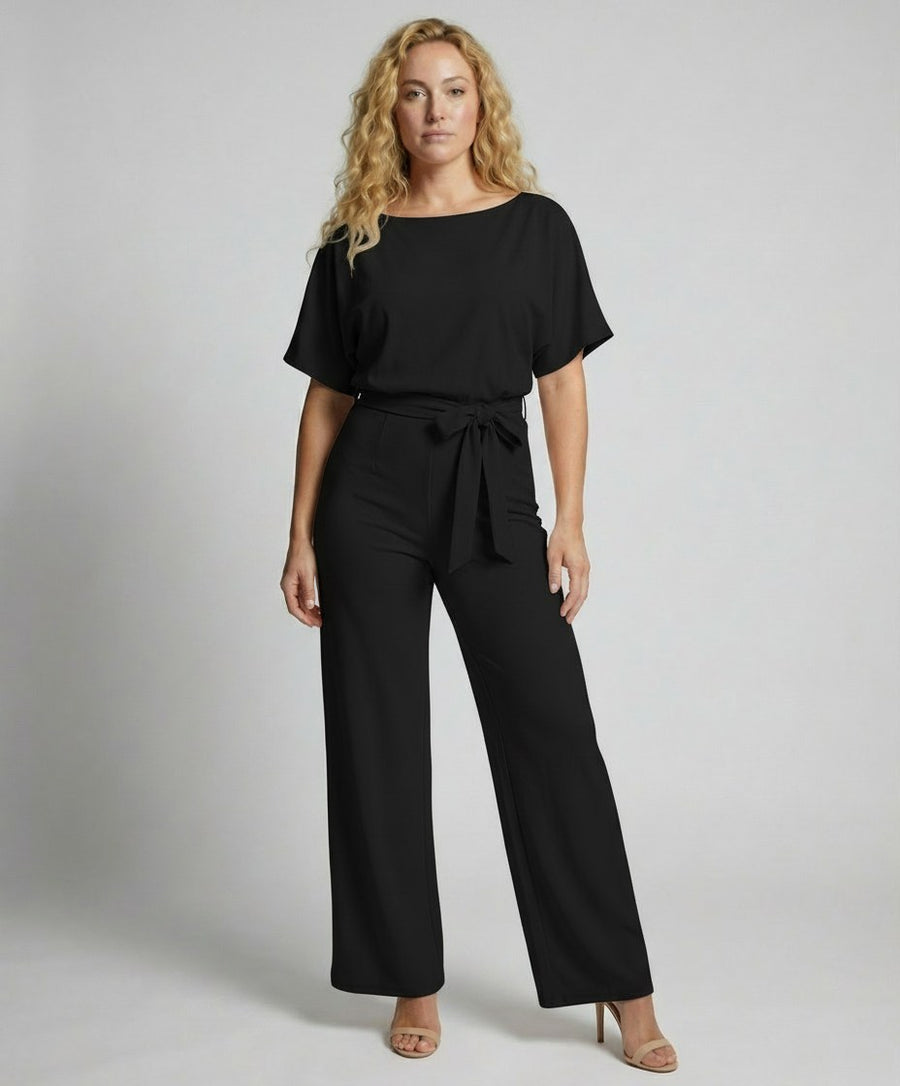 Calista Elegant Jumpsuit in Black