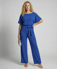 Calista Elegant Jumpsuit in Blue