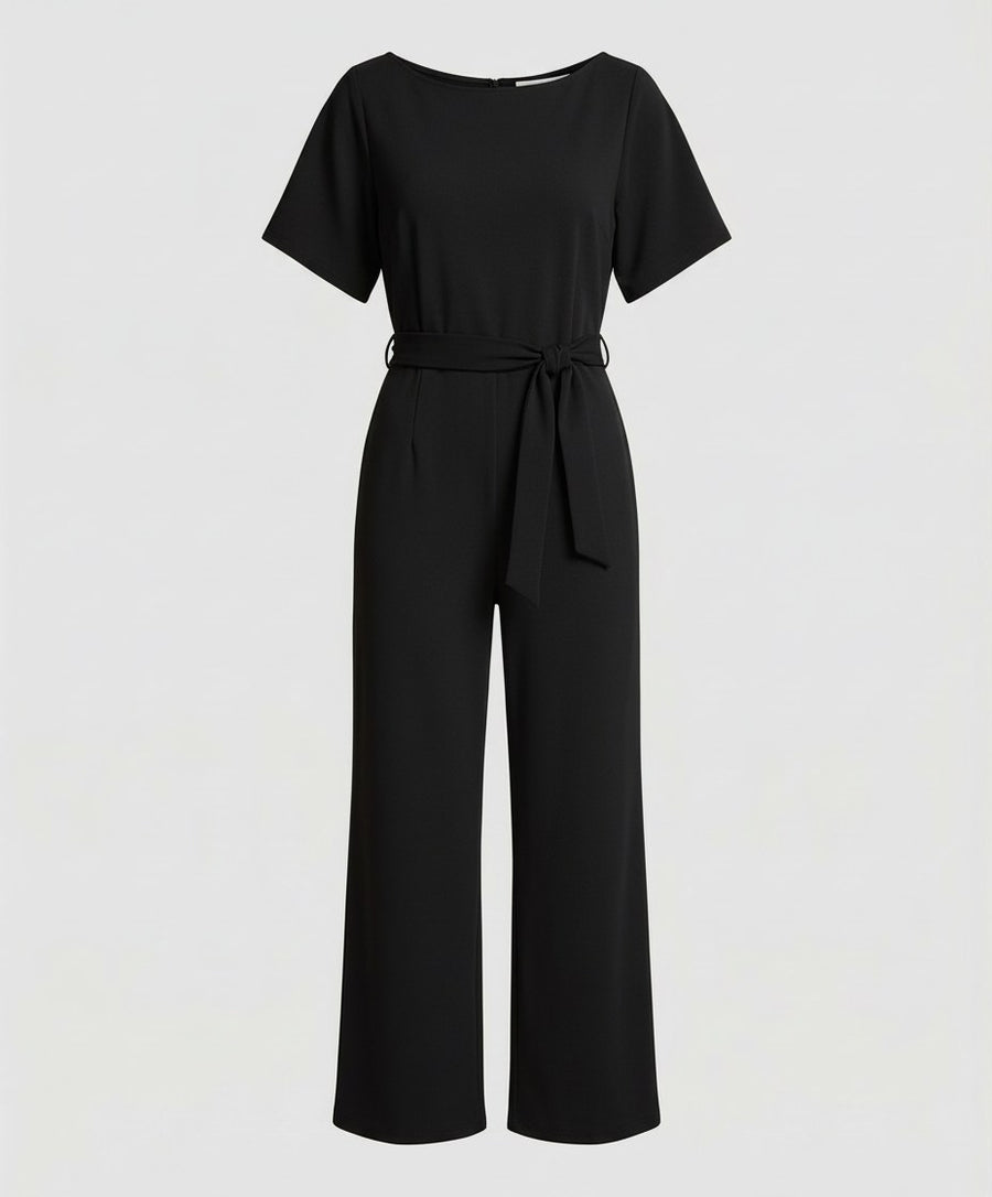 Calista Elegant Jumpsuit in Yellow