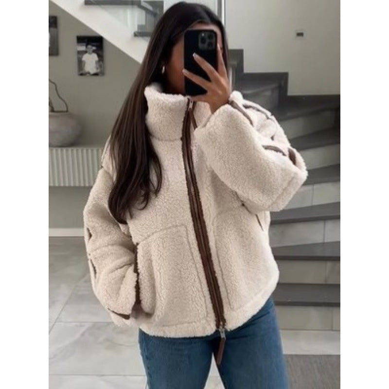 Calista Jacket in Beige