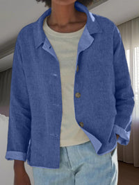 Calista Lightweight Jacket in Royal Blue