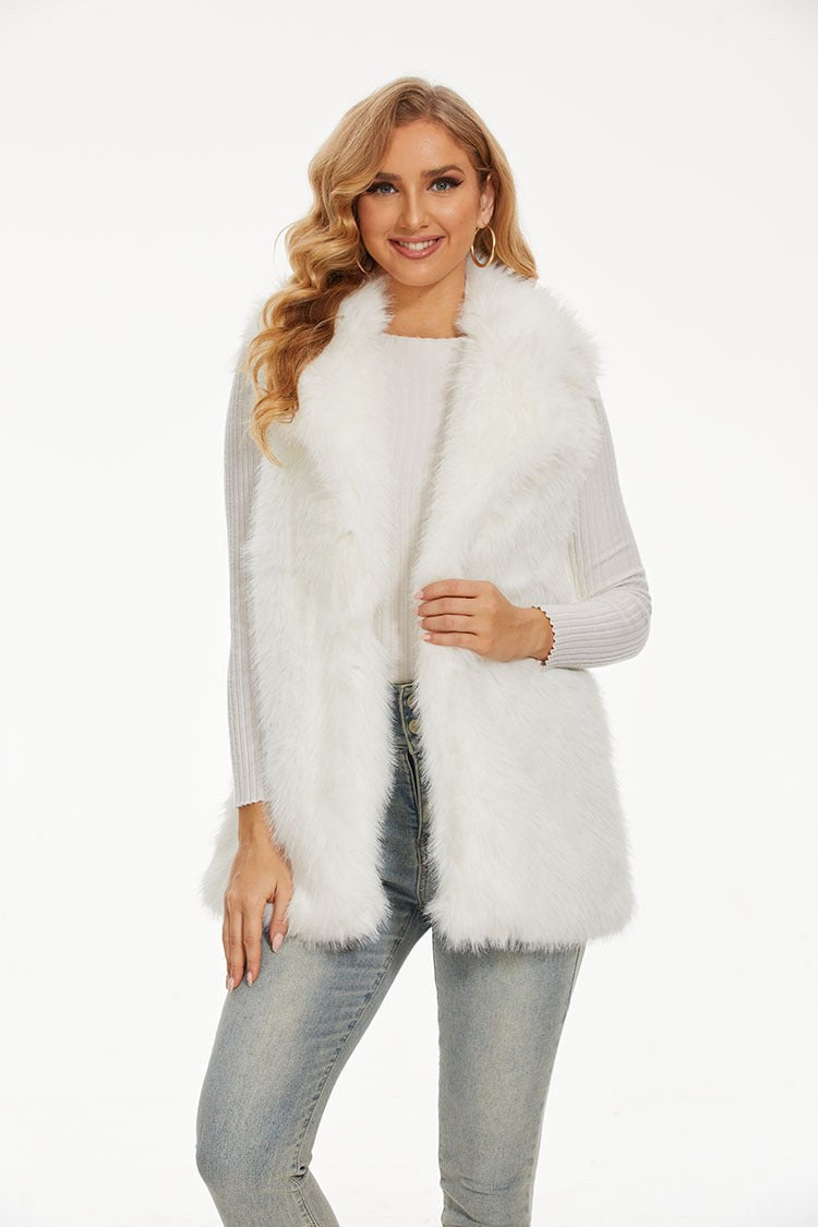 Calista Vest in White
