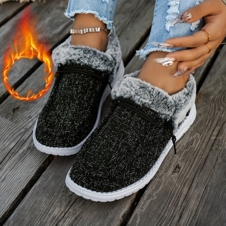 Calla Comfortable Shoes in Dark Grey