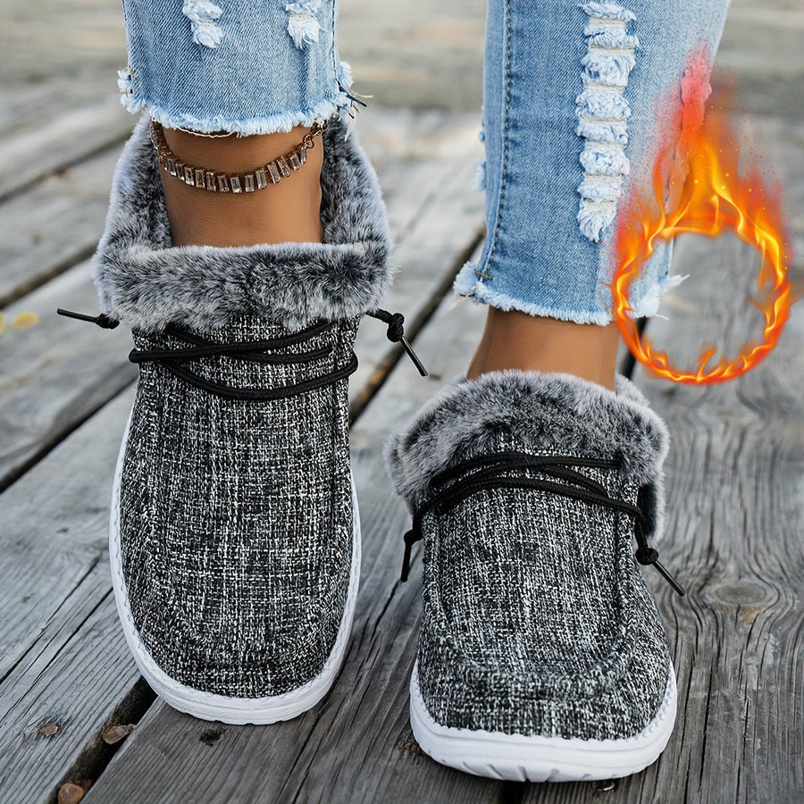 Calla Comfortable Shoes in Light Grey