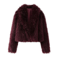 Calla Jacket in Rotbraun