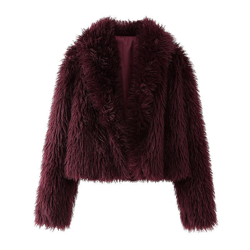 Calla Jacket in Rotbraun