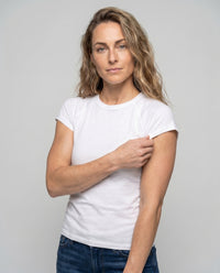 Calla Lightweight Linen Shirt with Crew Neck