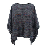Calla Poncho in Black