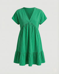 Calla Summer Dress in Green