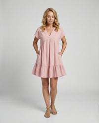 Calla Summer Dress in Pink