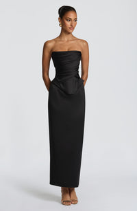 Polly Midi Skirt - Black