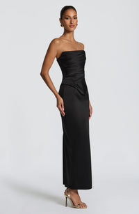 Polly Midi Skirt - Black