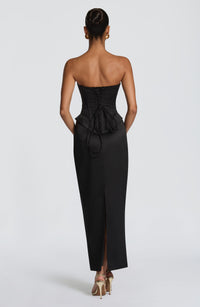 Polly Midi Skirt - Black