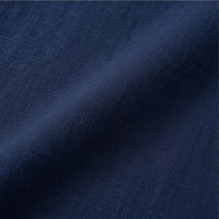 Callista Women's V-Neck Relaxed Blouse in Navy blue