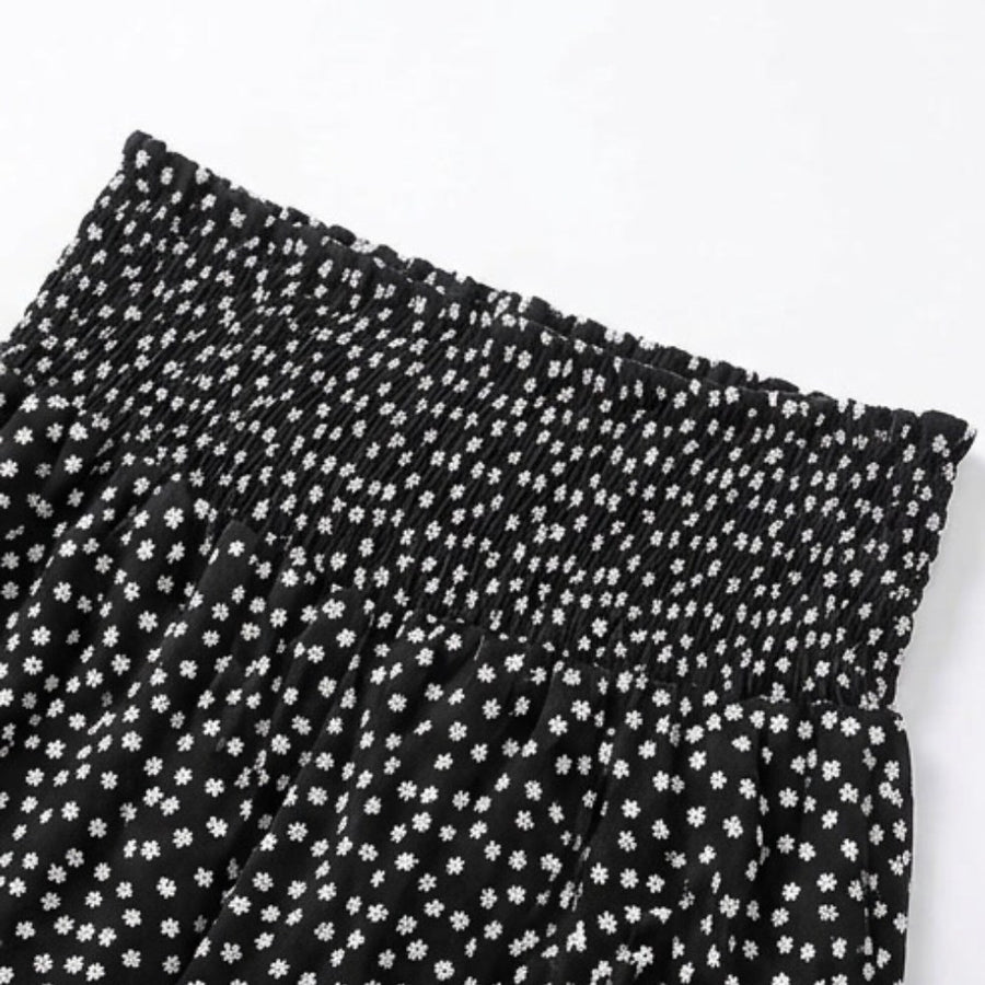 Calloway Women's Wide Leg Floral Print Pants