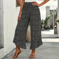 Calloway Women's Wide Leg Floral Print Pants