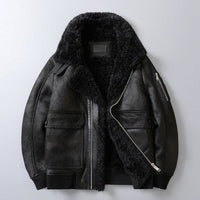 Calvin Aviator Jacket in Charcoal