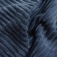 Calvin Corduroy Hoodie in Navy Blue