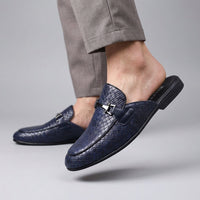 Cambridge Horsebit Mule in Royal Blue