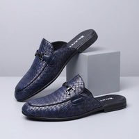 Cambridge Horsebit Mule in Royal Blue
