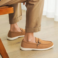 Camden Suede Loafer in Sienna Brown