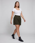 Camila Casual Linen Shorts