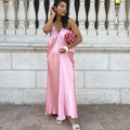 Camila Elegant Satin Maxi Dress