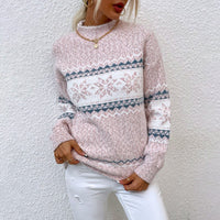 Camila Sweater with Oversized in Pink