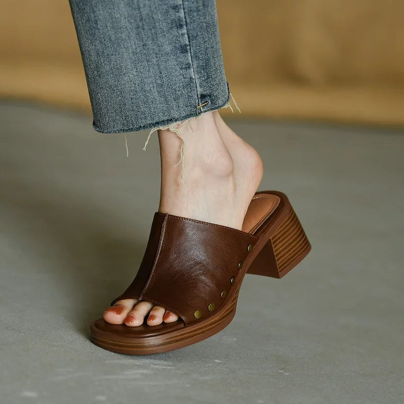 Camilla™ Classy Elegant Sandal in Brown