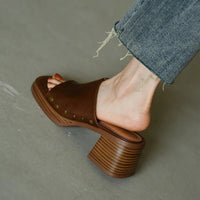 Camilla™ Classy Elegant Sandal in Brown