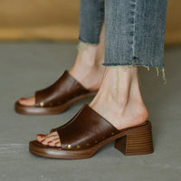 Camilla™ Classy Elegant Sandal in Brown