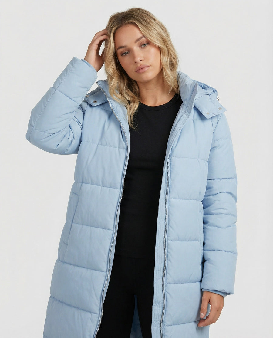 Camille Coat with Hood and Fitted