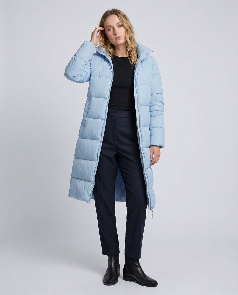 Camille Coat with Hood and Fitted