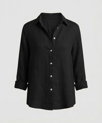 Camille Elegant Blouse in Black