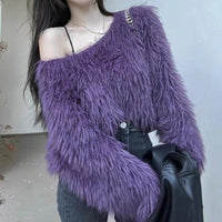 Camille Sweater in Purple