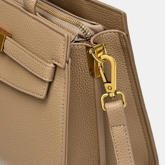 Camille Top Handle Bag in Slate Gray