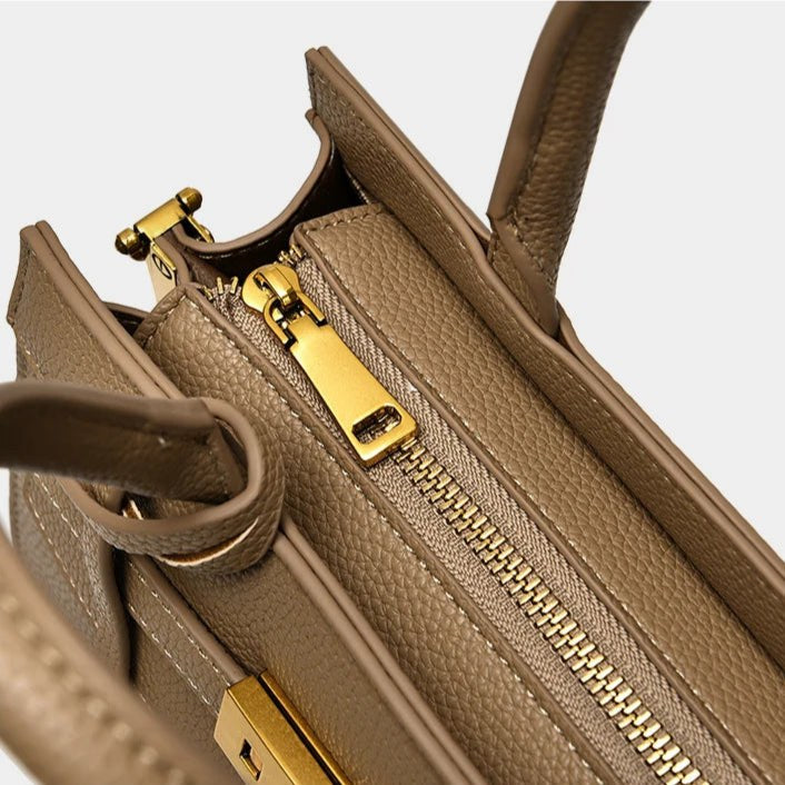 Camille Top Handle Bag in Slate Gray