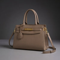 Camille Top Handle Bag in Slate Gray