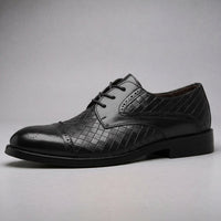 Canton Cap Toe Derby in Charcoal