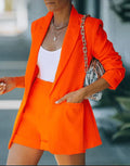 Cara Women's Blazer & Shorts Co-ord Set