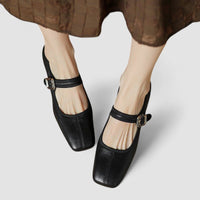 Cara™ Stylish Orthopedic Mary Jane Shoes in Black