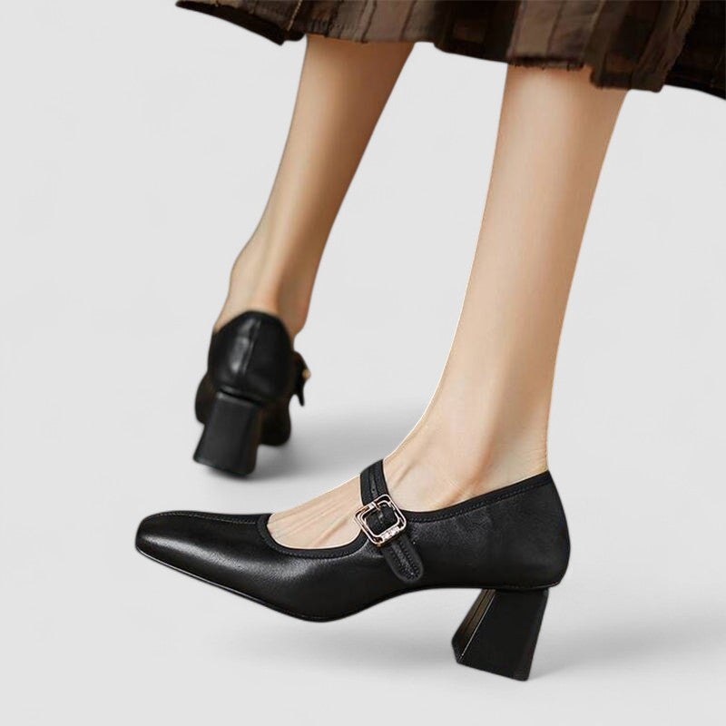 Cara™ Stylish Orthopedic Mary Jane Shoes in Red