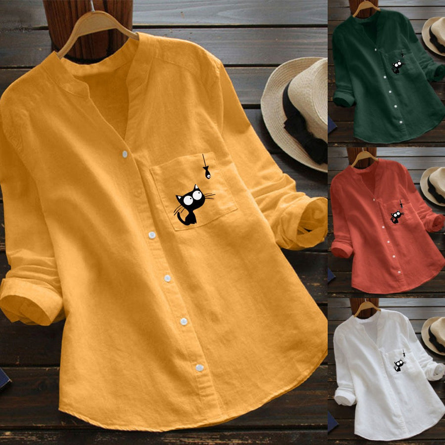 Carmen Casual Shirt with Chest Pocket