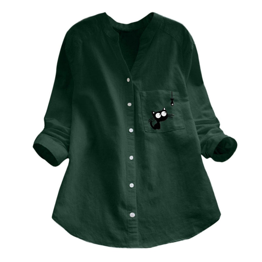 Carmen Casual Shirt with Chest Pocket